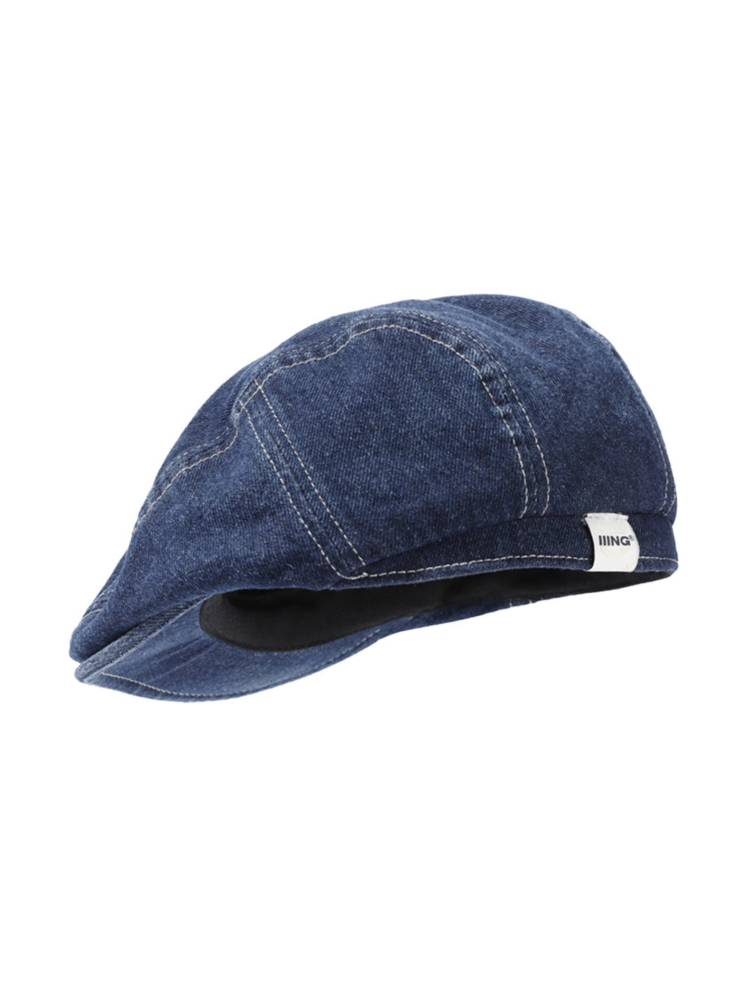 IIING | Retro Washed Denim Adjustable Beret Hat - PSYLOS 1, IIING | Retro Washed Denim Adjustable Beret Hat, Accessories, IIING, PSYLOS 1